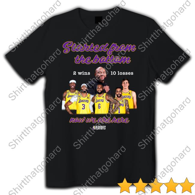 Got Banners Los Angeles Lakers Tee Shirt – Lakers Store