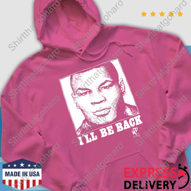 Travis Barker Free Mike Tyson I'll Be Back 1993 Tee Travis Barker Free Mike Tyson I'll Be Back 1993 Tee