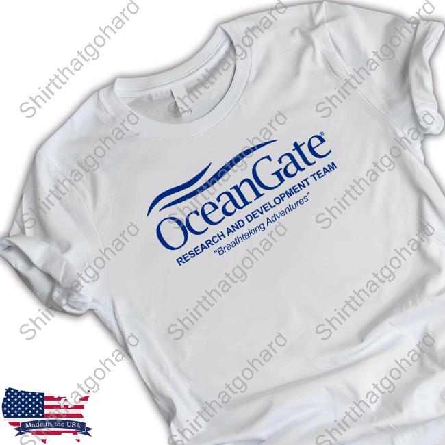 Official Oceangate Research And Development Team Shirt Official Oceangate Research And Development Team Shirt
