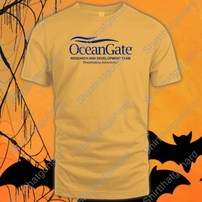 Official Oceangate Research And Development Team Shirt Official Oceangate Research And Development Team Shirt