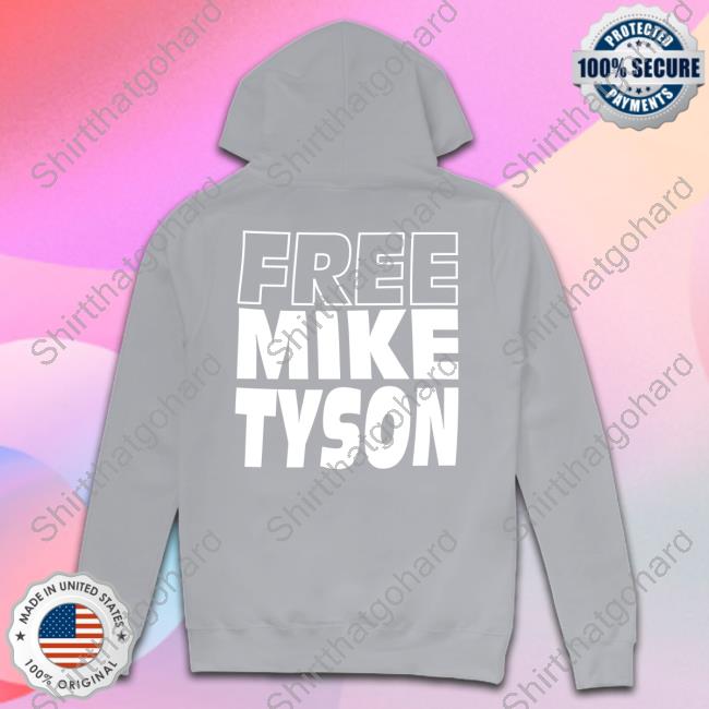 Travis Barker Free Mike Tyson I'll Be Back 1993 Tee Travis Barker Free Mike Tyson I'll Be Back 1993 Tee