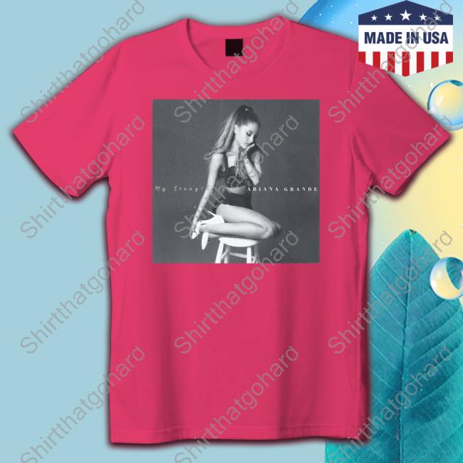 Official Ariana Grande Merch My Everything Cover T-Shirt Official Ariana Grande Merch My Everything Cover T-Shirt
