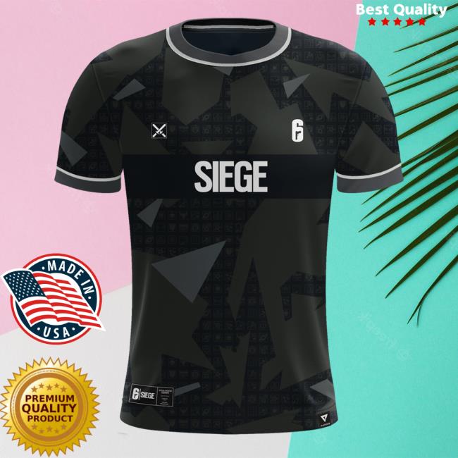 Official Thentwrk Rainbow Six Siege Attacker T-Shirts Black Camo Official Thentwrk Rainbow Six Siege Attacker T-Shirts Black Camo