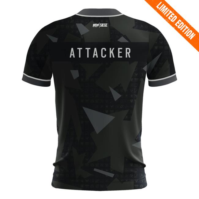 Official Thentwrk Rainbow Six Siege Attacker T-Shirts Black Camo Official Thentwrk Rainbow Six Siege Attacker T-Shirts Black Camo