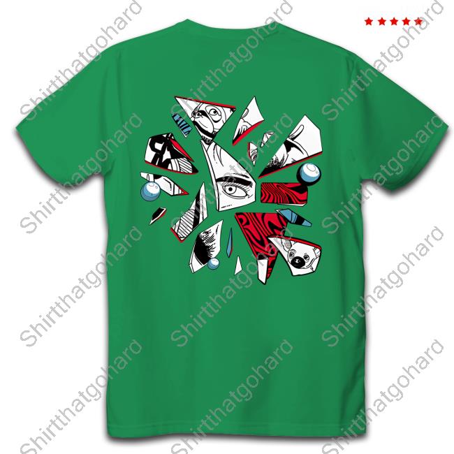 Pew Die Pie Merch CH1 Glass Shards Shirts Pew Die Pie Merch CH1 Glass Shards Shirts