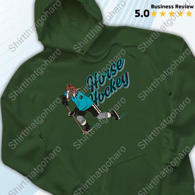 Horse Hockey Hoodie Horse Hockey Hoodie
