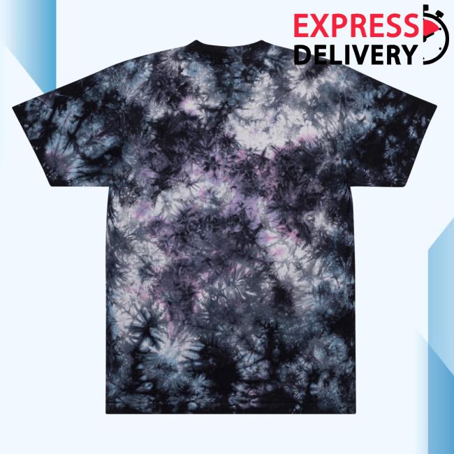 Official Yujin Clothing Skull Cat Tie Dye T-Shirt Milky Way Tie-Dye Official Yujin Clothing Skull Cat Tie Dye T-Shirt Milky Way Tie-Dye