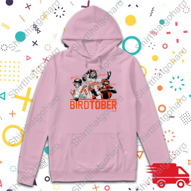 Breakingt Merch Adley Rutschman Gunnar Henderson & Cedric Mullins Birdtober Shirt Breakingt Merch Adley Rutschman Gunnar Henderson & Cedric Mullins Birdtober Shirt