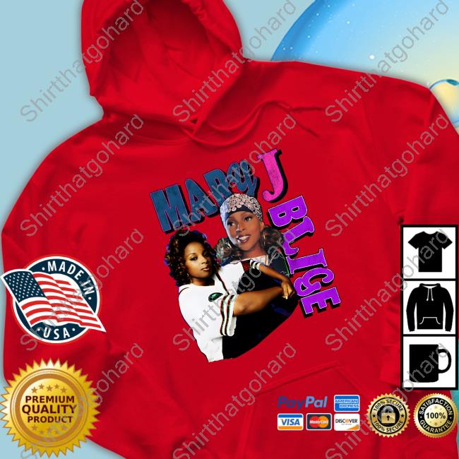 Mary J Blige Throwback White Sweatshirt Mary J Blige Throwback White Sweatshirt