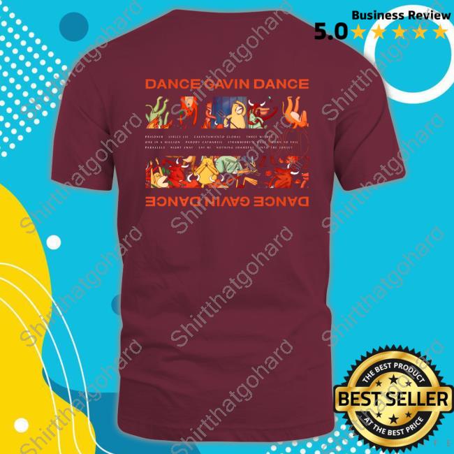 Dance Gavin Dance Chaos Black Crewneck Sweatshirt Dance Gavin Dance Chaos Black Crewneck Sweatshirt