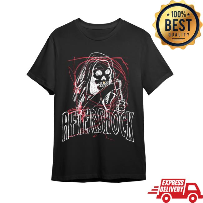 Official Danger Blk Aftershock 2023 Tee Official Danger Blk Aftershock 2023 Tee