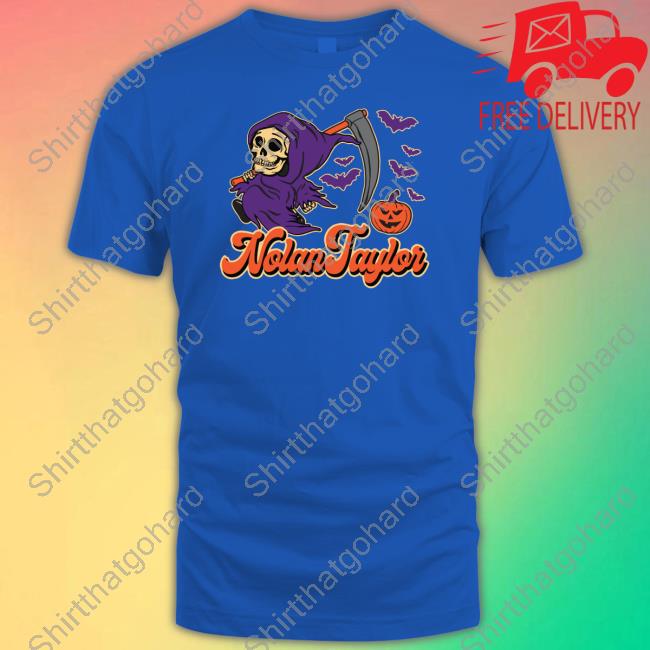 Official Nolan Taylor Merch Halloween Tee Shirt Official Nolan Taylor Merch Halloween Tee Shirt
