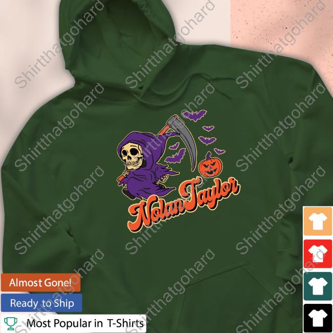 Official Nolan Taylor Merch Halloween Tee Shirt Official Nolan Taylor Merch Halloween Tee Shirt