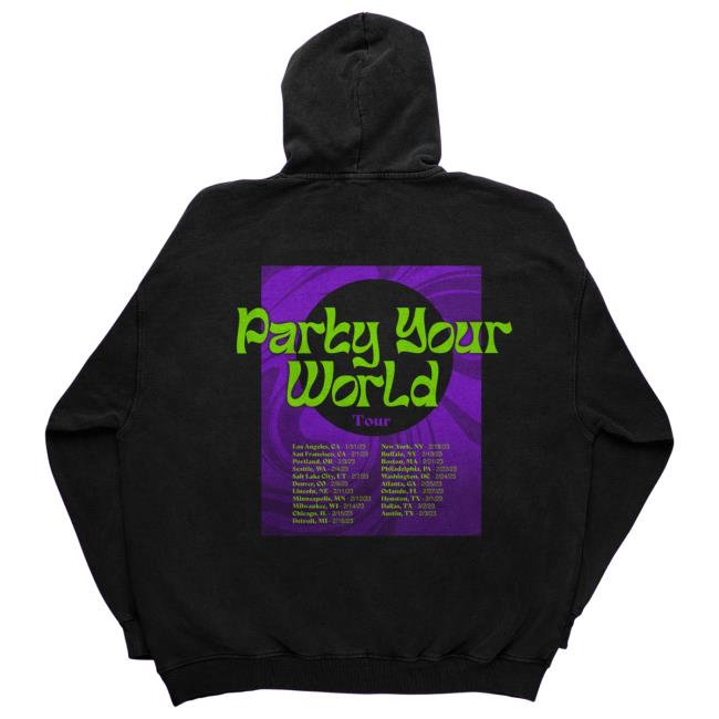 Obsessed With Shop Merch Adore Delano Party Your World Tour Long Sleeve T Shirt Obsessed With Shop Merch Adore Delano Party Your World Tour Long Sleeve T Shirt