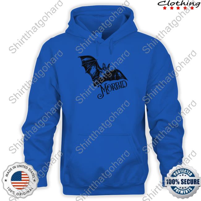 Wondery Morbid Podcast Morbid Bat Hoodie Wondery Morbid Podcast Morbid Bat Hoodie