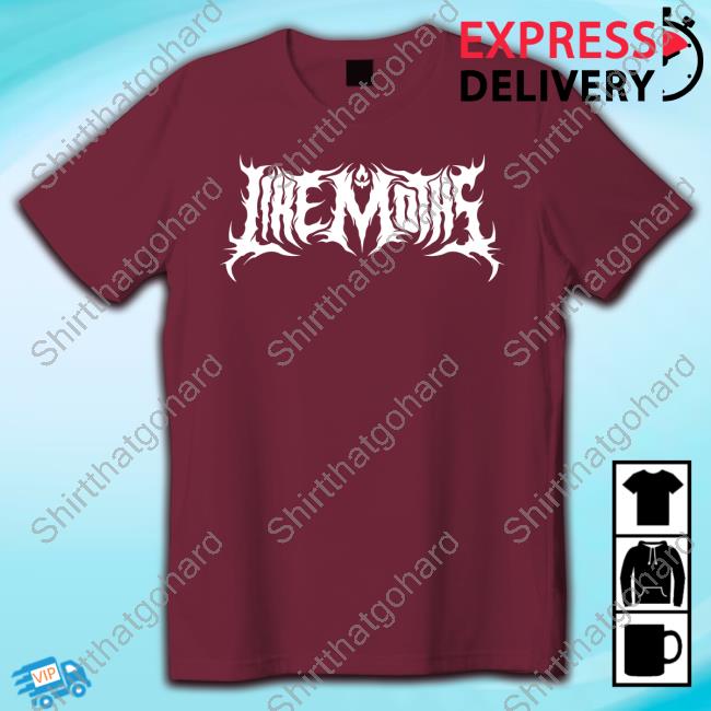 Official Down Right Merch Like Moths To Flames - Death Metal T-Shirt Official Down Right Merch Like Moths To Flames - Death Metal T-Shirt