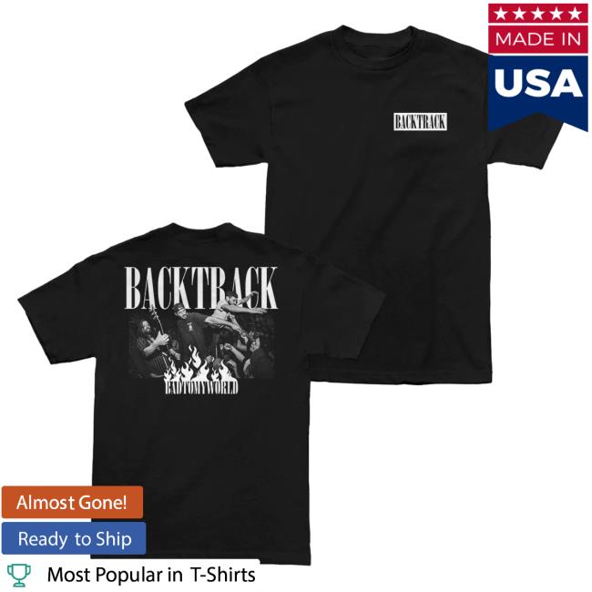 Cold Cuts Merch Backtrack Live Text Shirt Cold Cuts Merch Backtrack Live Text Shirt