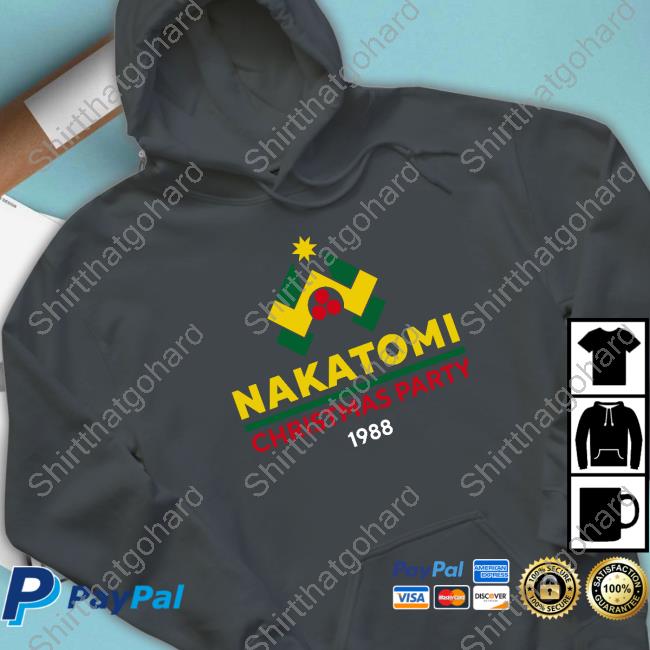 Official Holy Elle Twisted Gorilla Merch Nakatomi Christmas Party 1988 Tee Shirt Official Holy Elle Twisted Gorilla Merch Nakatomi Christmas Party 1988 Tee Shirt