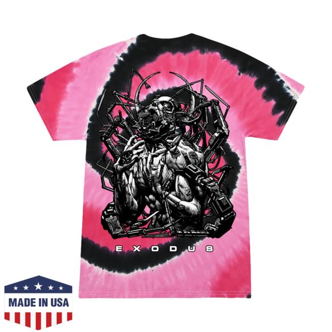 Brand Of Sacrifice Exodus Pink Swirl Tie Dye Hoodie Brand Of Sacrifice Exodus Pink Swirl Tie Dye Hoodie