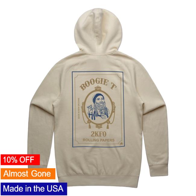 Official Boogie T Merch Boogie T - Smoking Man Sweatshirt - Sand Official Boogie T Merch Boogie T - Smoking Man Sweatshirt - Sand