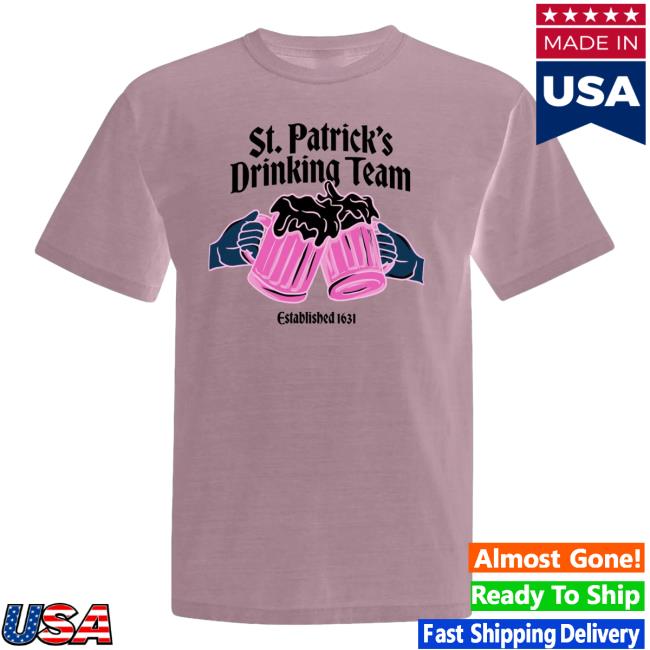 Official Barstool Sports Merch Store Barstool U St. Patrick's Drinking Team Tees from Barstool U Barstool Sports Apparel Clothing Shop BarstoolSports Official Barstool Sports Merch Store Barstool U St. Patrick's Drinking Team Tees from Barstool U Barstool Sports Apparel Clothing Shop BarstoolSports
