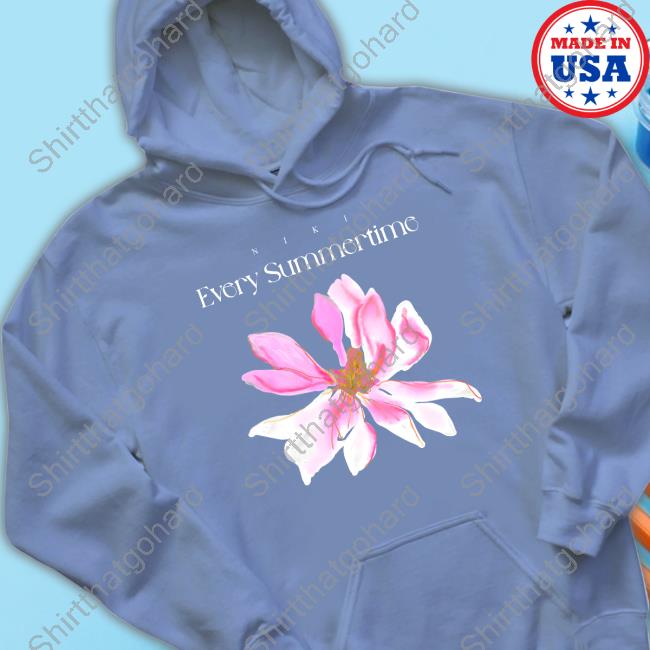Official Every Summertime Long Sleeve Tee Official Niki Store Every Summertime T-Shirt