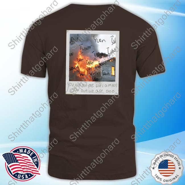 Burn Photo Tee Official Glaive Merch Burn Photo Tee