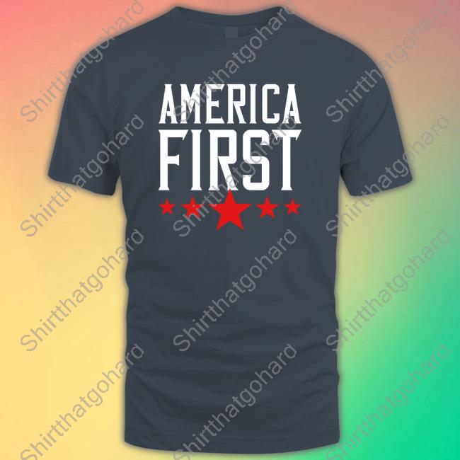 Scott Presler Wearing America First Long Sleeve T Shirt Official Scott Presler America First Shirts