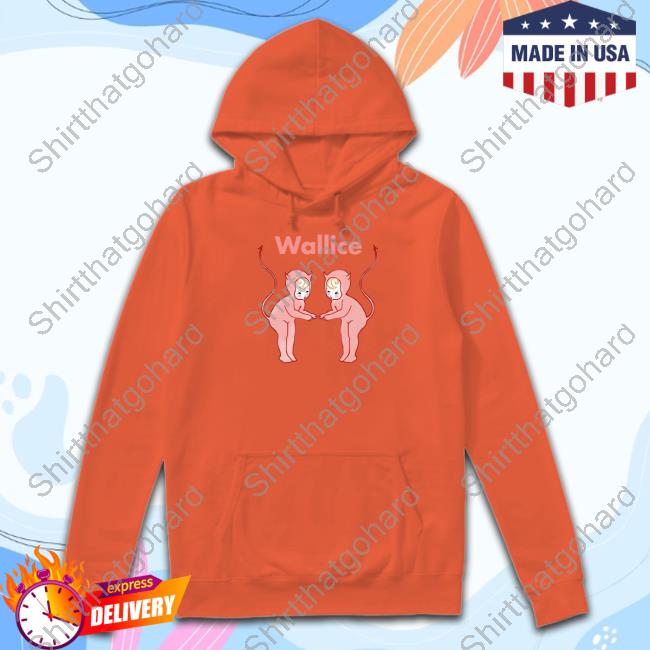 Dirty Hit Store Wallice Little Devil Shirt Official Dirty Hit Wallice Little Devil Shirt