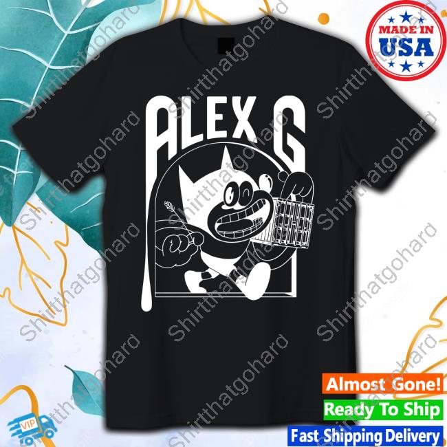 Alex G Merch Cage Ringer Tee