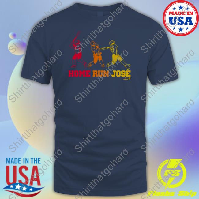 Official Breakingt Merch Jose Altuve Home Run Jose Shirt