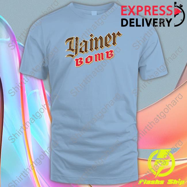 Yainer Bomb Tee Apollohou Official Apollohou Store Yainer Bomb Tee