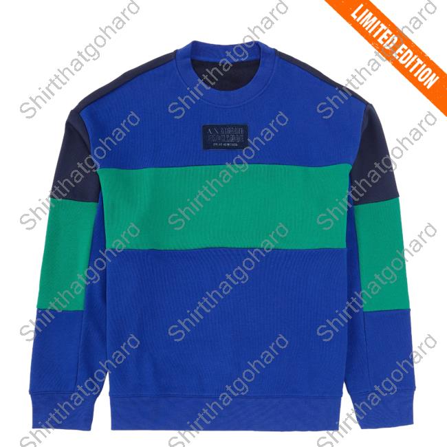 Officia Dillards Clothing Shop Store Armani Exchange Color Block Hoody