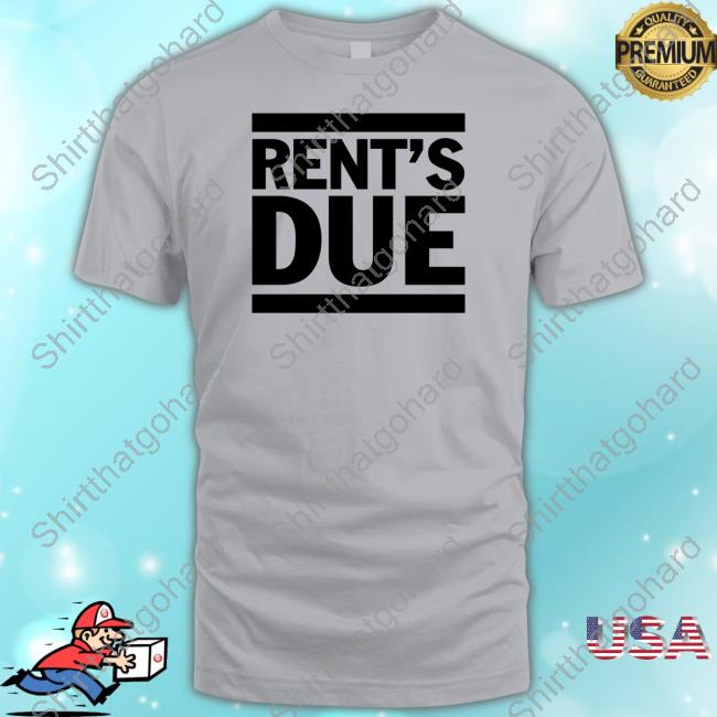 Official Jalen Hurts Rent's Due T-Shirt