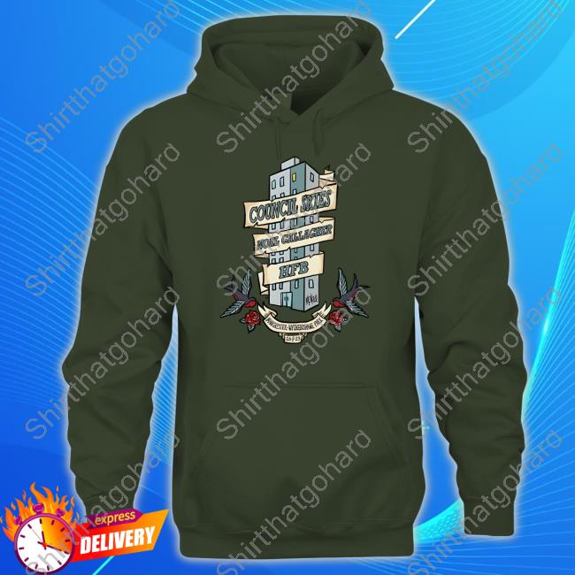 Noel Gallagher's High Flying Birds Merch Pete McKee Manchester 2023 Sweatshirt Council Skies Noel Gallagher Hfb Manchester Wythenshawe Park 26.8.23 Tee