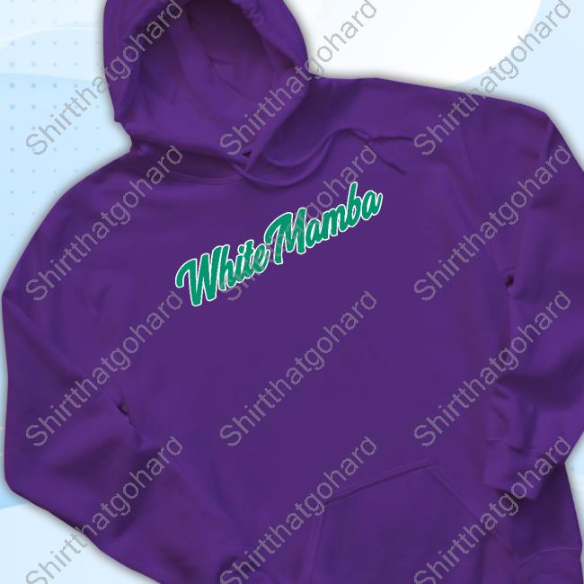 White Mamba Hoodie Brian Scalabrine White Mamba T Shirt
