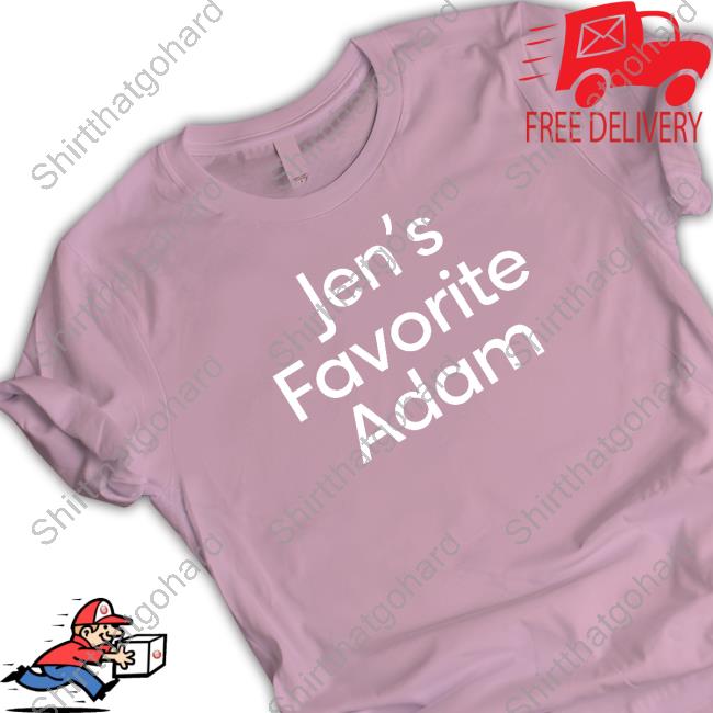 Adam Ellis Jen's Favorite Adam T-Shirt Adam Ellis Jen's Favorite Adam Tee Shirt