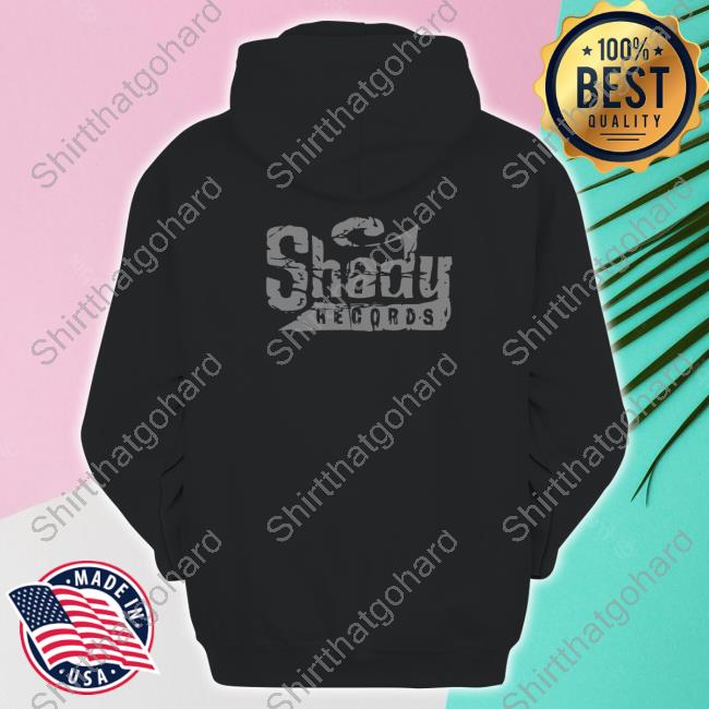 Shady Records Merch Shady Records Logo T-Shirt Official Shady Records Logo Shirts