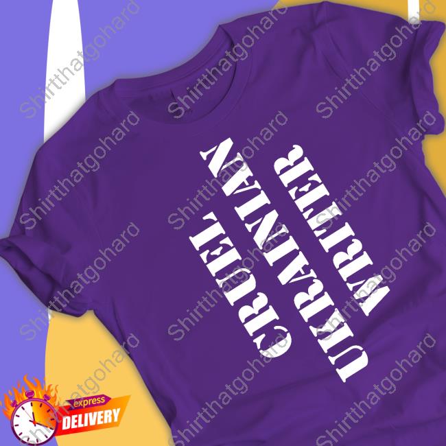 Victoria Amelina Cruel Ukrainian Writer Hoodie Cruel Ukrainian Writer Shirt