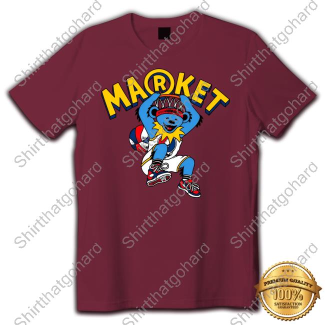 Grateful Dead Dunking Bear Shirts Market Studios Grateful Dead Dunking Bear T-Shirt