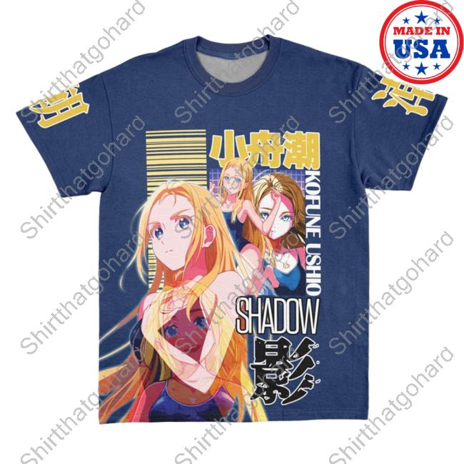 Official Anime Ape Clothing Kofune Ushio Summer Time Rendering Streetwear Shirts Animeape