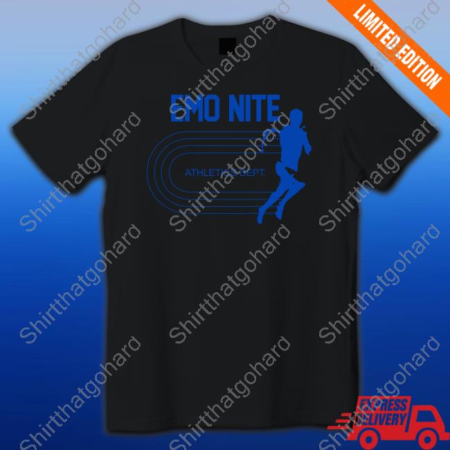 Official Emo Nite Athletics Dept Tee Emo Nite Athletics Dept T Shirts