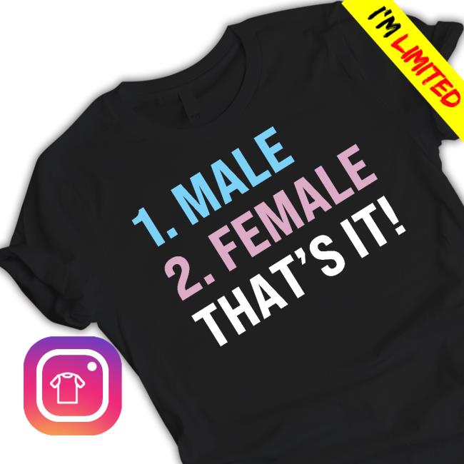 Official Male Female That's it Tee