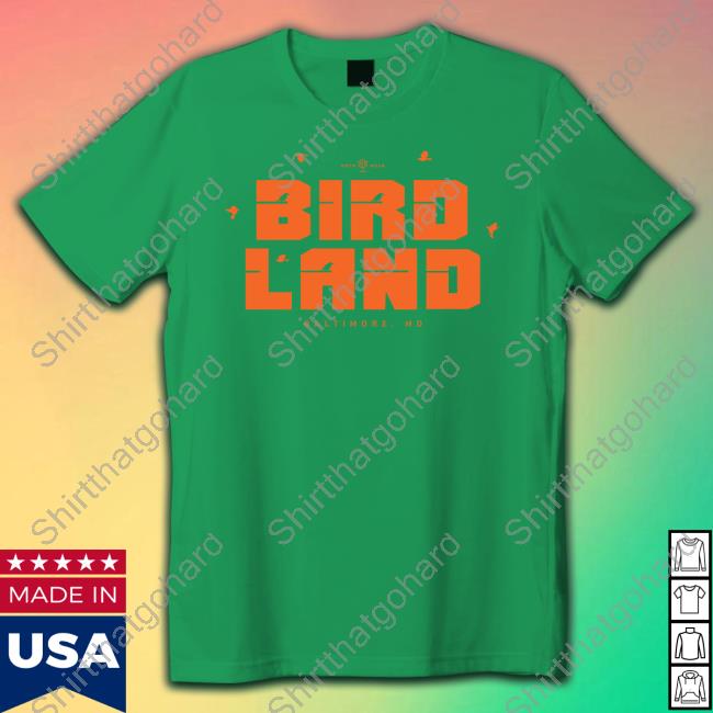 Official Rotowear Merch Birdland T-Shirt Birdland Tee