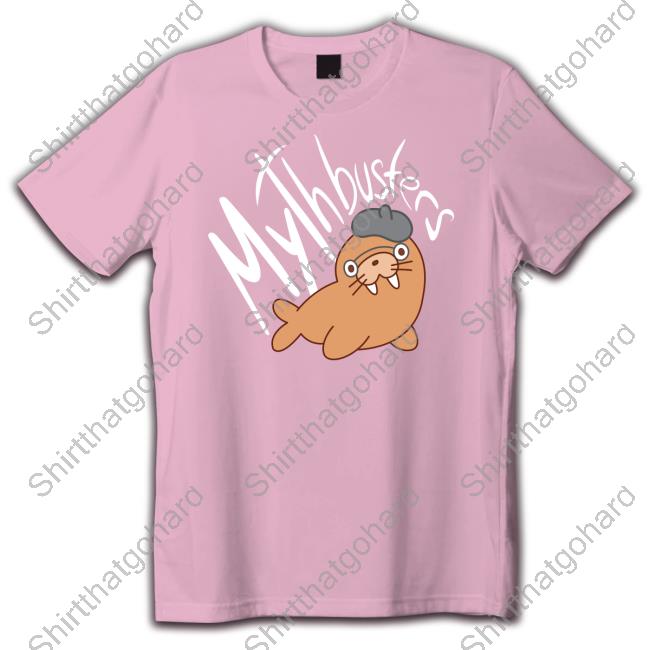 Mythbusters Kawaii Walrus Tee Real Busted Mythbusters Kawaii Walrus Shirts