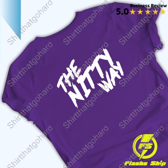 The Nitty Way Tee Shirt The Nitty Way Tee Black
