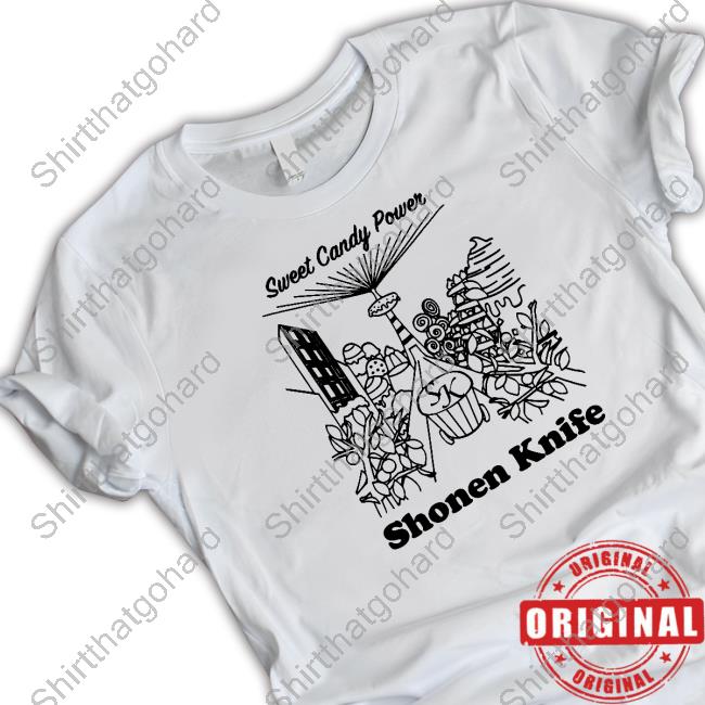 Shonen Knife Scp T-Shirt Sweet Candy Power Shonen Knife Tee