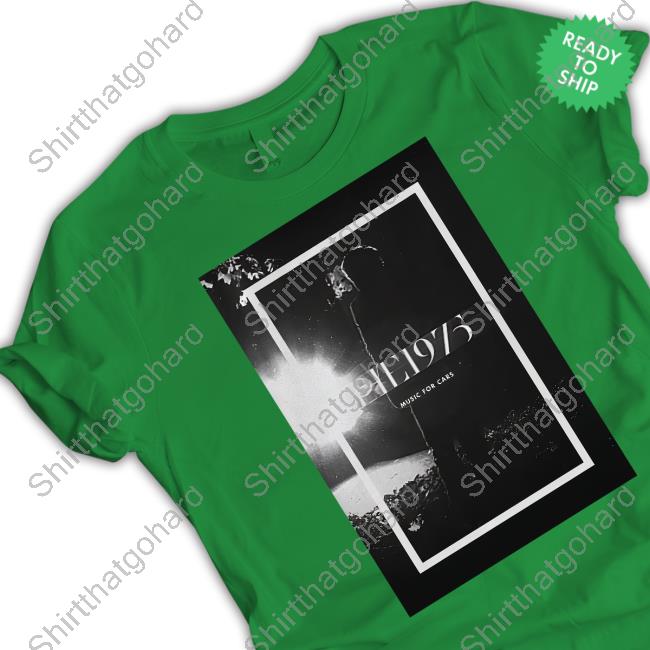 The 1975 Merch Music For Cars Long Sleeved T Shirt The 1975 Merch Music For Cars Long Sleeve