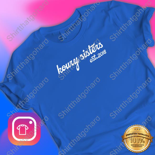 Koury Sisters T-Shirt Official Sinjin Drowning Merch Koury Sisters T-Shirt