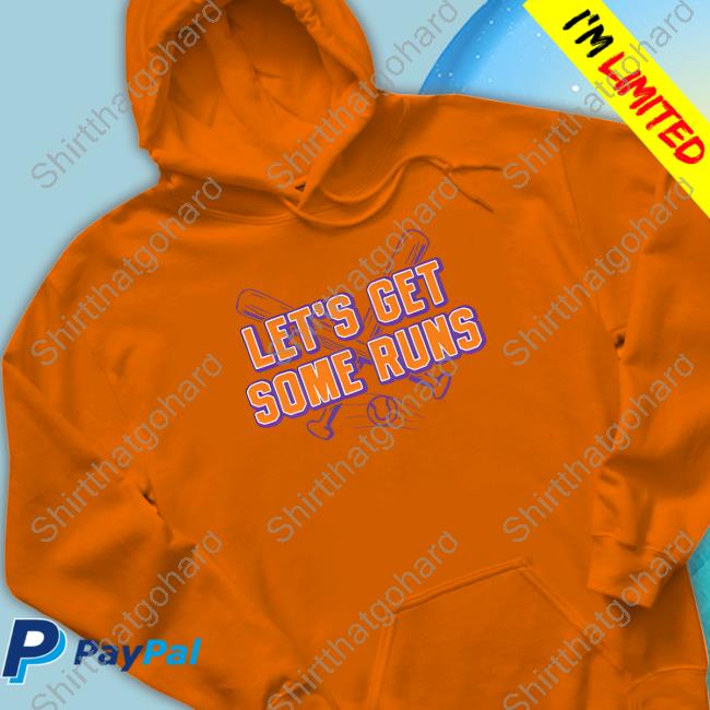 Let's Get Some Runs Shirts Barstool Sports Let's Get Some Runs Long Sleeve T Shirt Barstool U